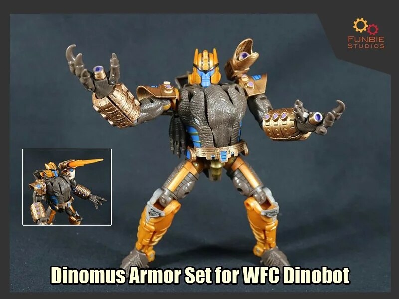 Kingdom Dinobot Dinomus Armor Set Upgrade Kit  (1 of 6)